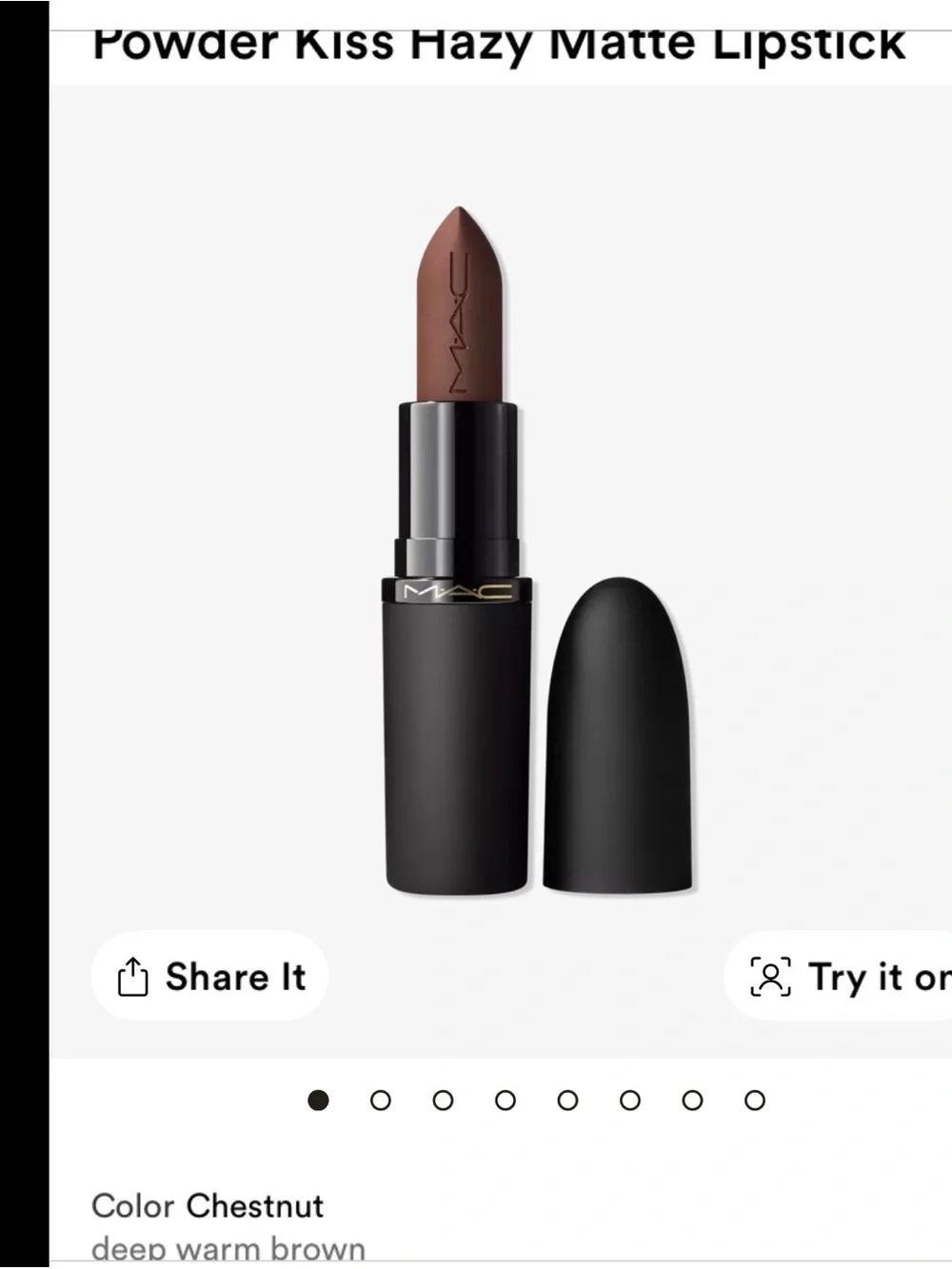 MAC Cosmetics smooth matte
